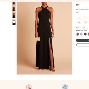 Birdy Grey - Gene Dress - Black - Size Small